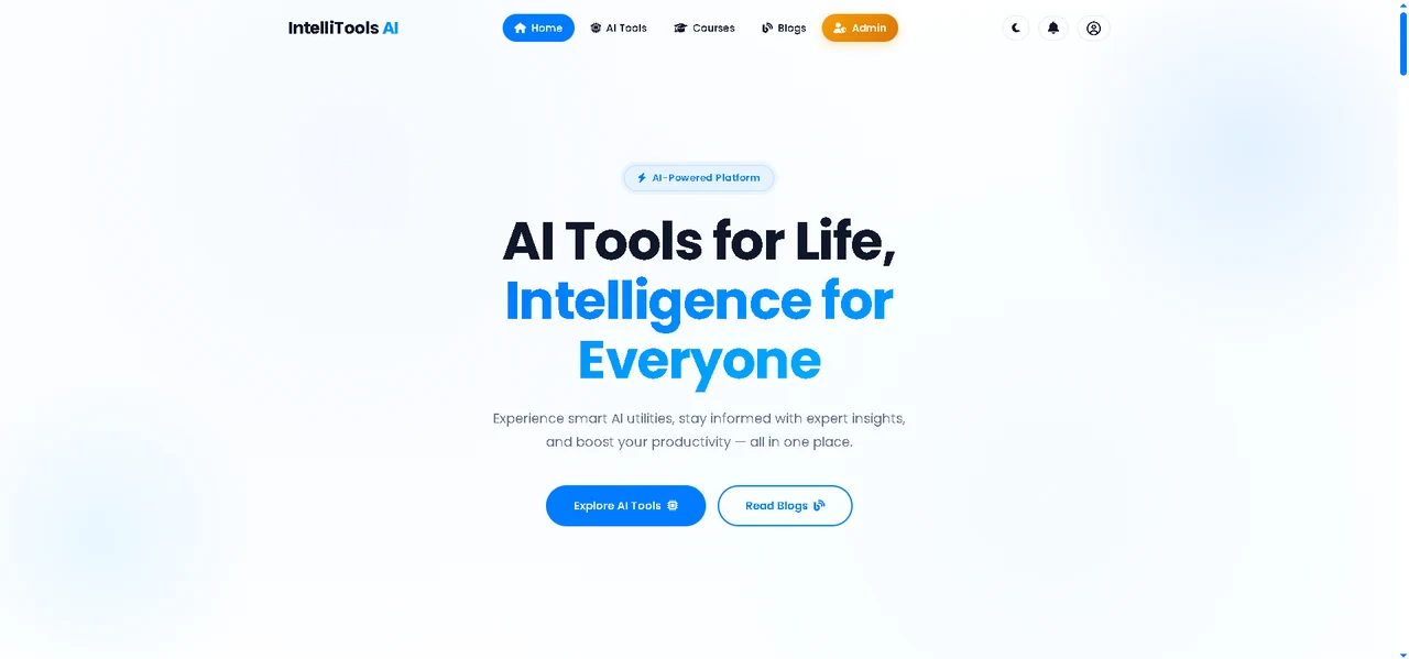 IntelliTools AI