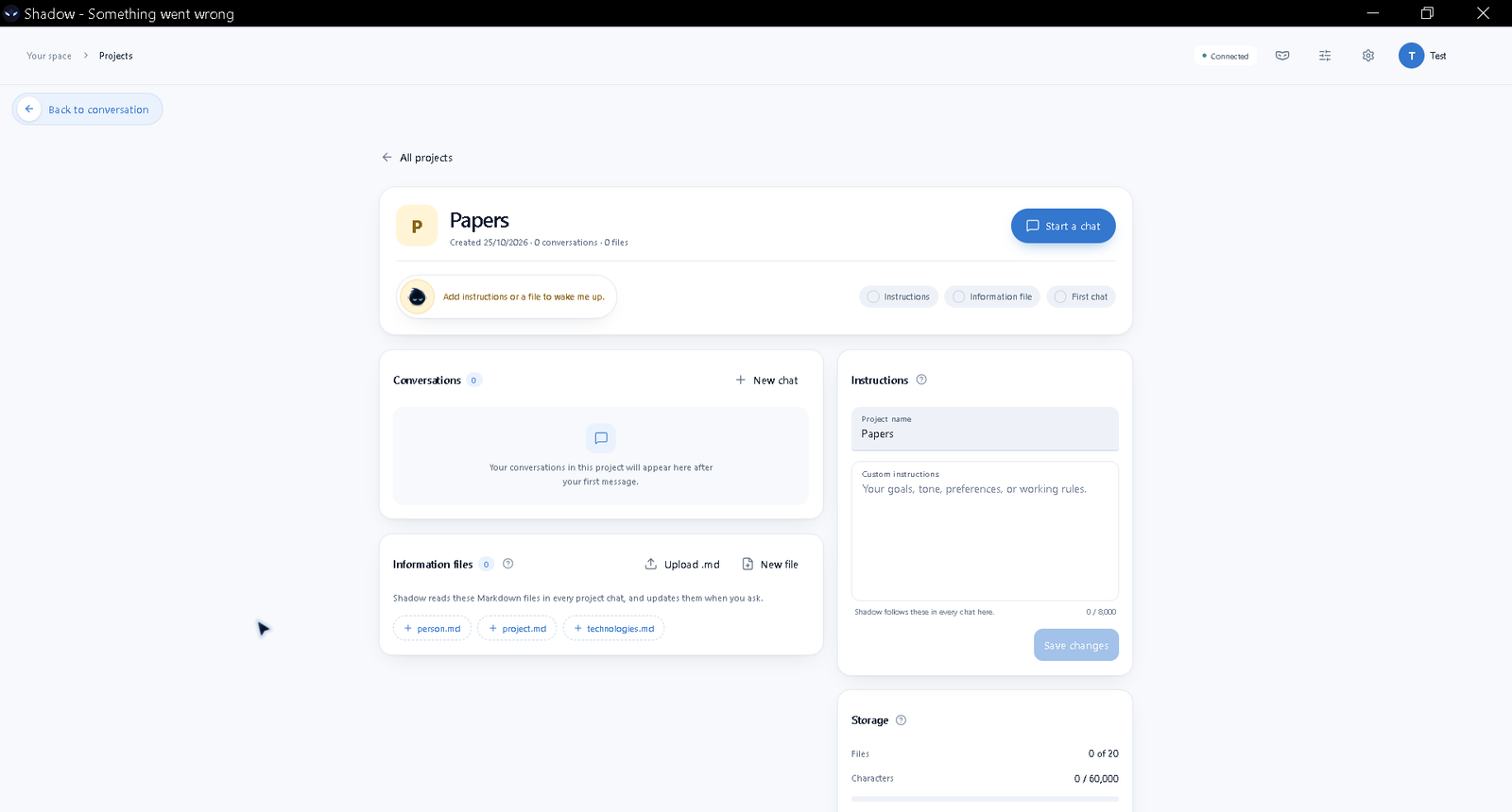 Shadow: AI Companion with Multi-Agent Workflow gallery item 6